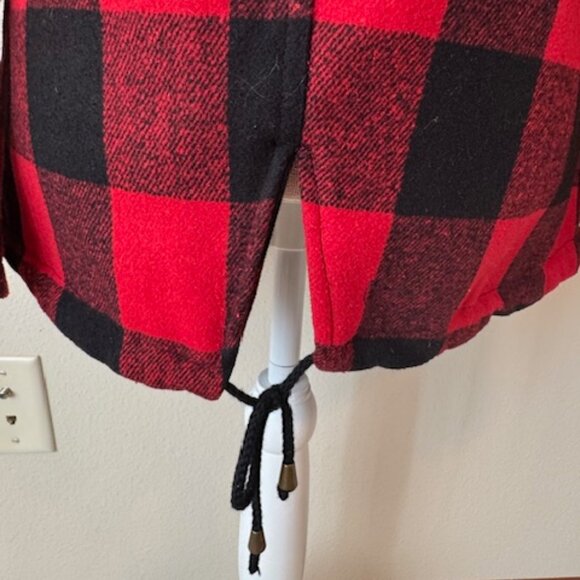 Rue 21 Buffalo Plaid Anorak Jacket - Women's Medium - Picture 14 of 15